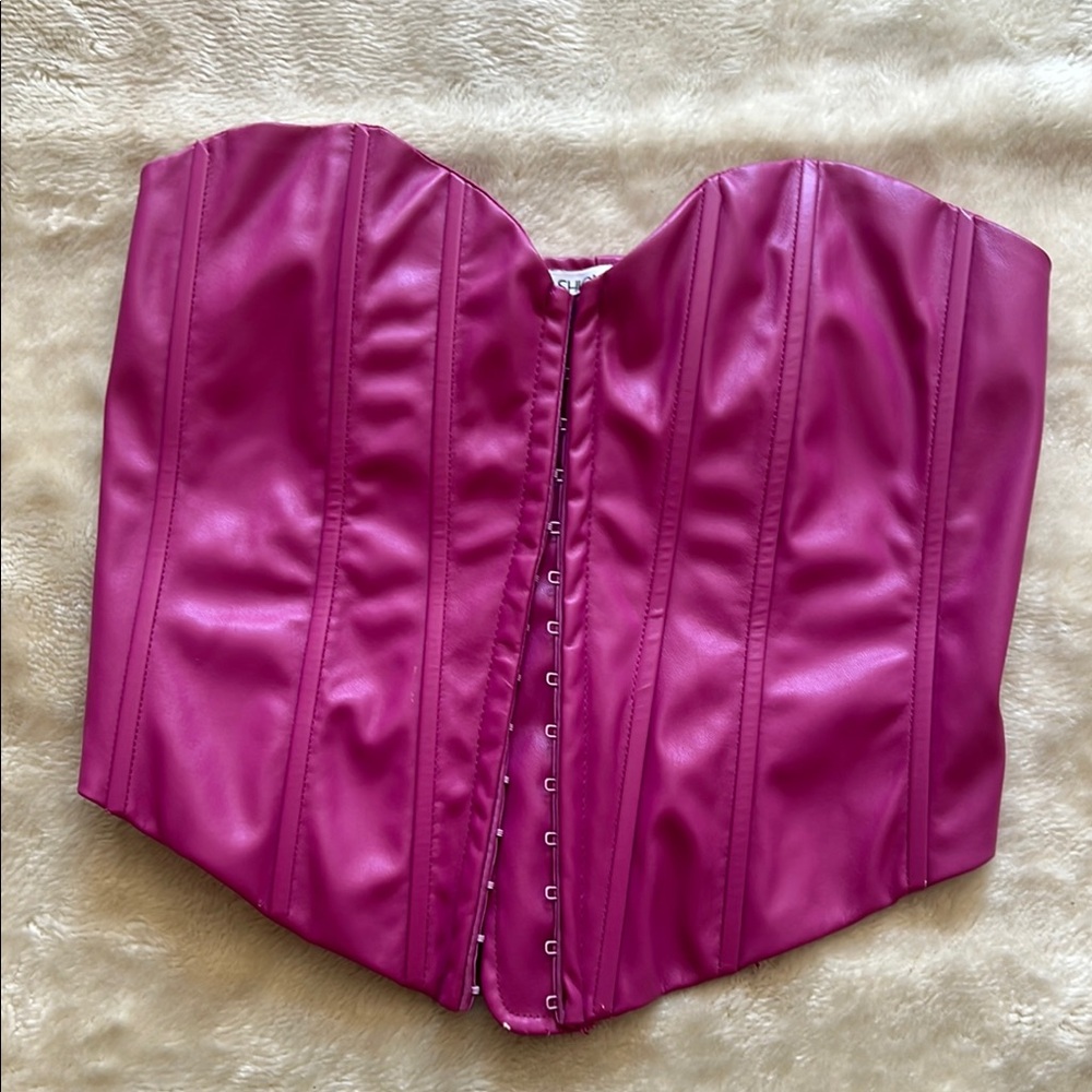 Pink Corset Top